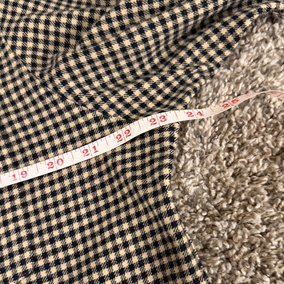 VTG Polo Ralph Lauren Brown and Cream Houndstooth Long Sleeve Button Up Shirt - Picture 5 of 7